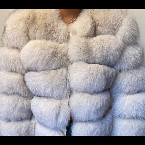 Real Fox fur bubble coat - Picture 4 of 5